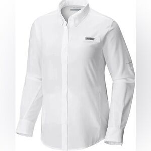 Columbia White Women's Shirt